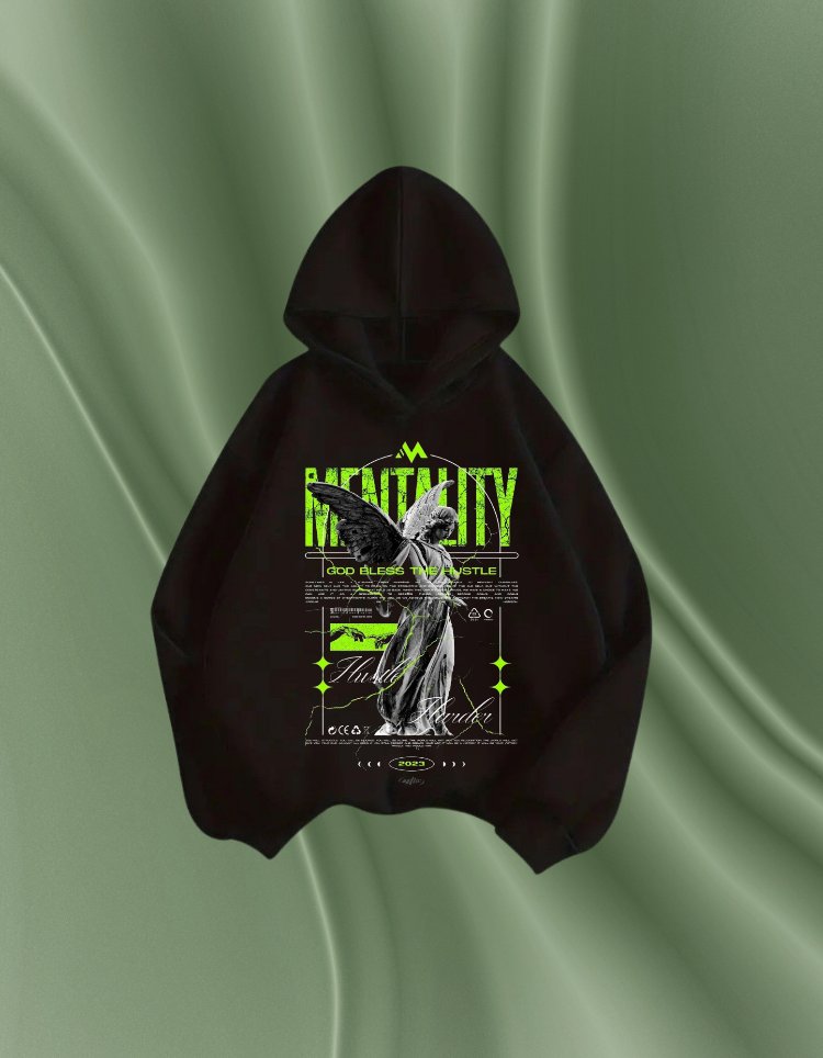 INFINITY-Unisex Premium Siyah Sweatshirt 