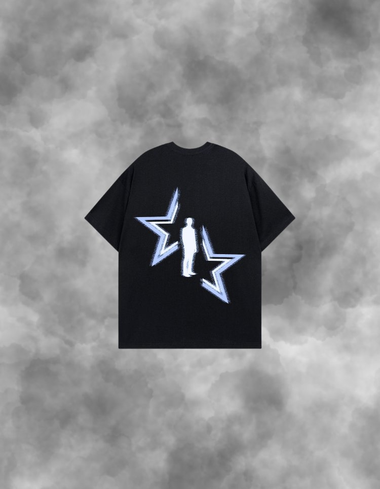 STARBOY PUNK -Ön ve Arka Baskılı Unisex Premium Tişört 