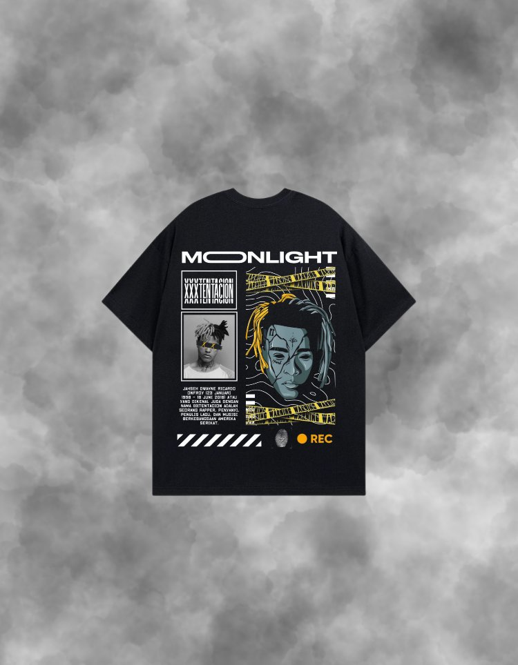 XXXTENTACİON 2-Arka Ve Ön Baskılı Unisex Premium Tişört 