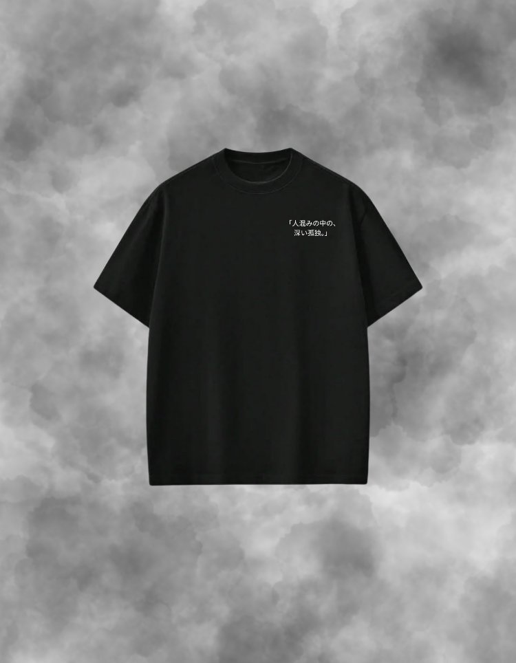 PANEL TEE-Arka Ve Ön Baskılı Unisex Premium Tişört 