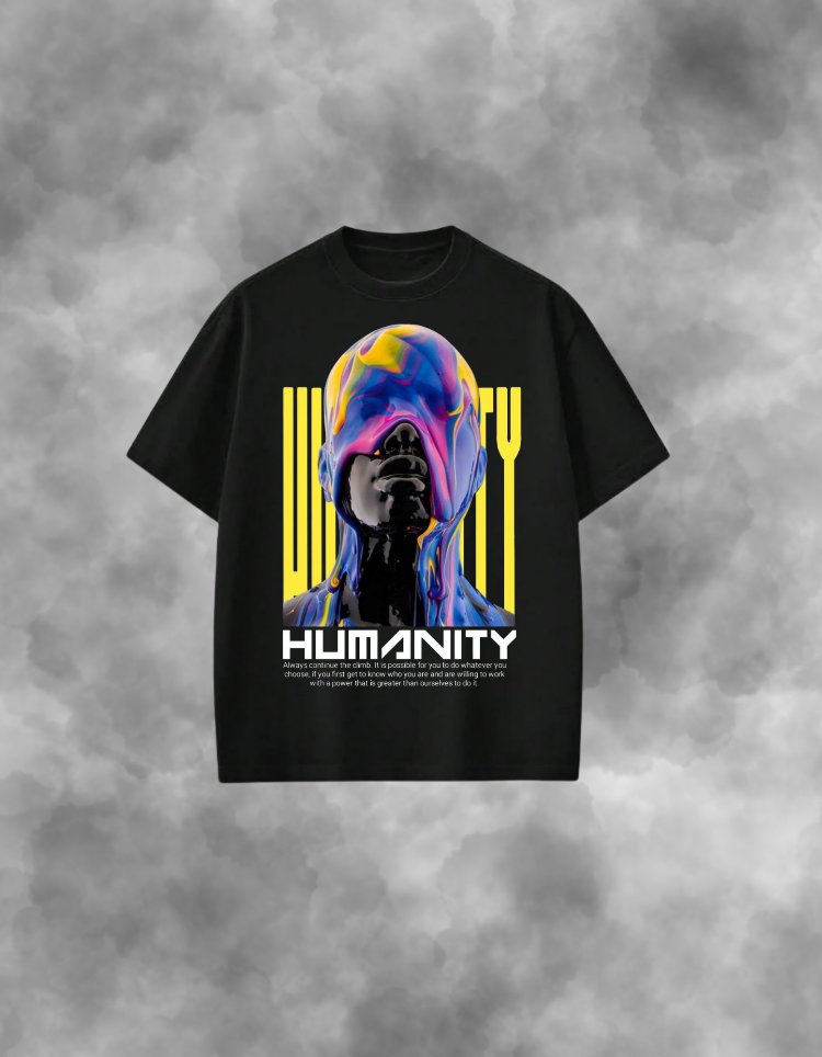 HUMANITY-Unisex Premium Tişört 