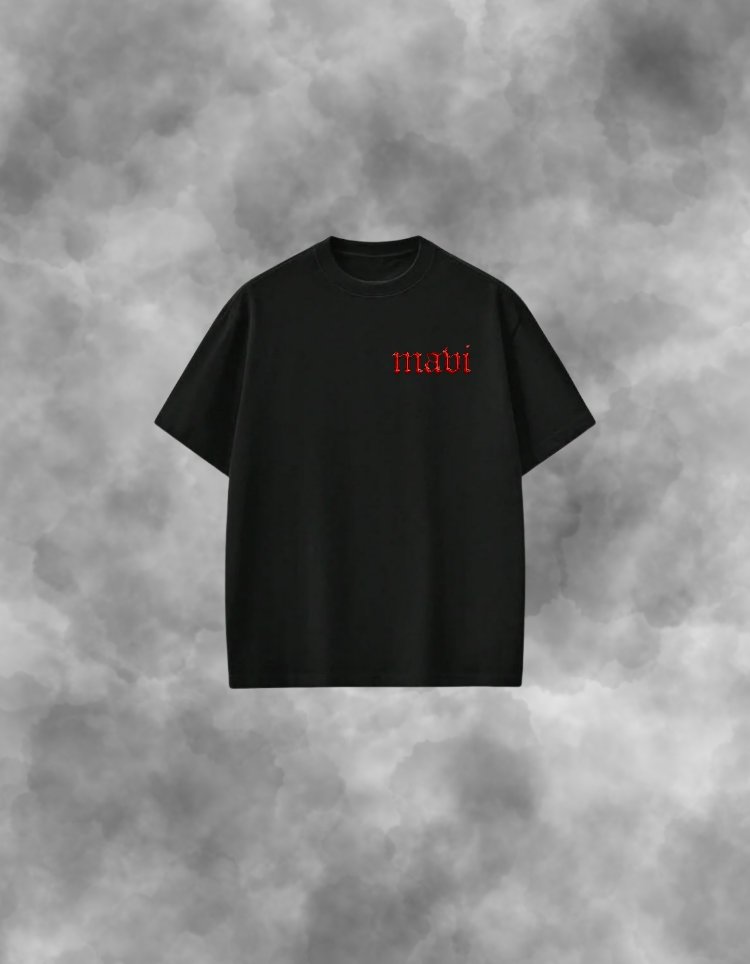 Starboy vintage -Arka ve Ön Baskılı Unisex Premium Tişört 