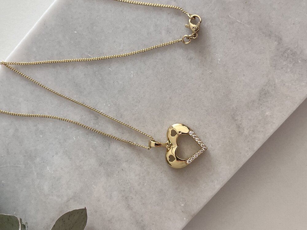 Xuping 14K Love Küpe