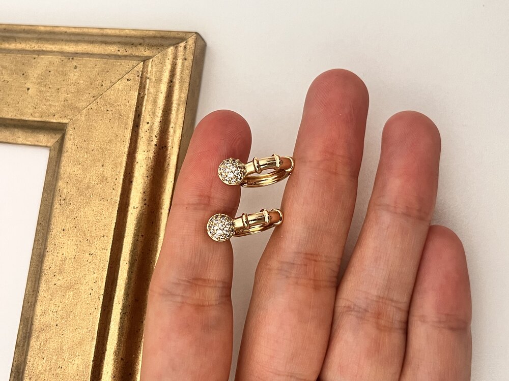 Xuping 14K Top Küpe