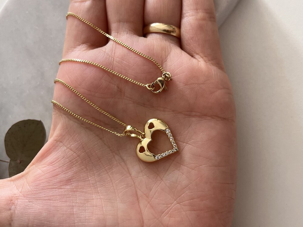 Xuping 14K Love Küpe