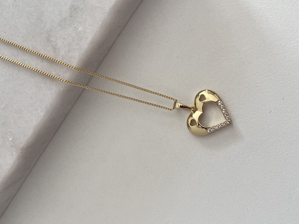 Xuping 14K Love Küpe