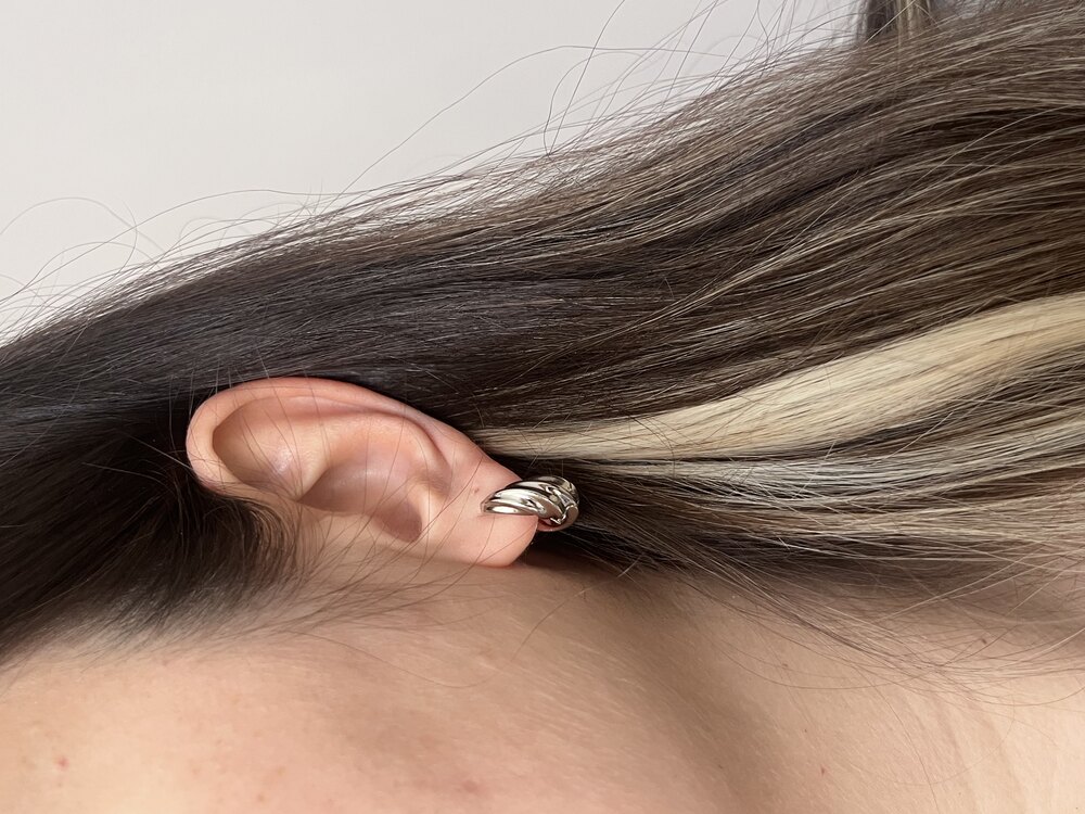 Xuping Silver Mini Burgu Küpe