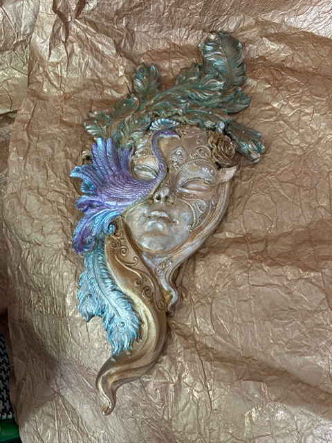  polyester venedik karnaval mask  
