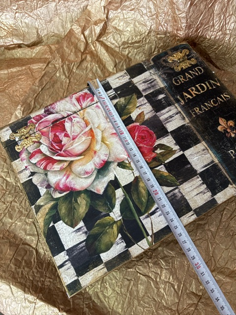 ahşap kitap kutu dekoratif kutu 