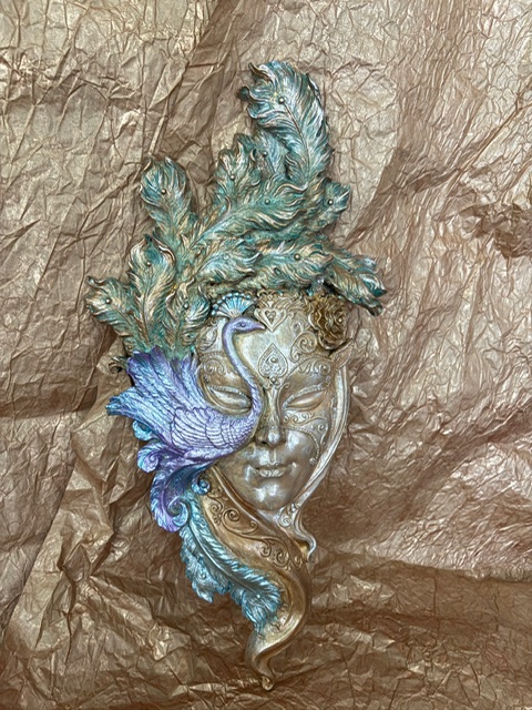  polyester venedik karnaval mask  