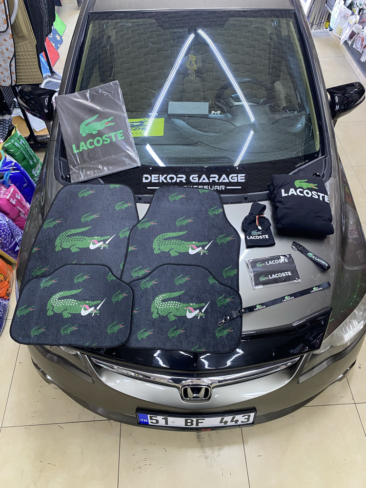 Lacoste Siyah Set Açıklamayı Okuyunuz 