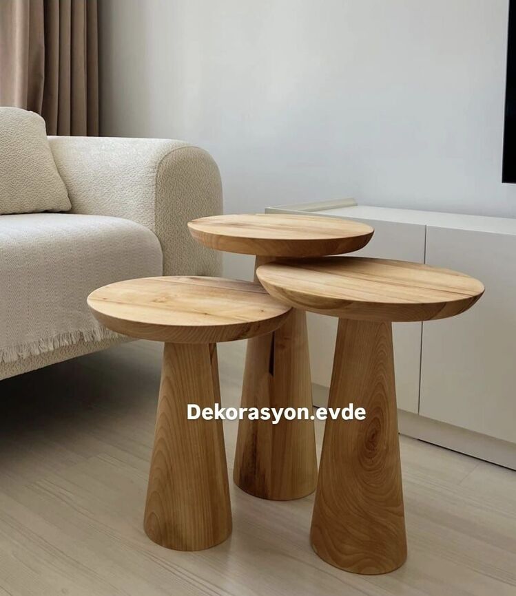 HAM MANTAR SEHPA 3LÜ SET 