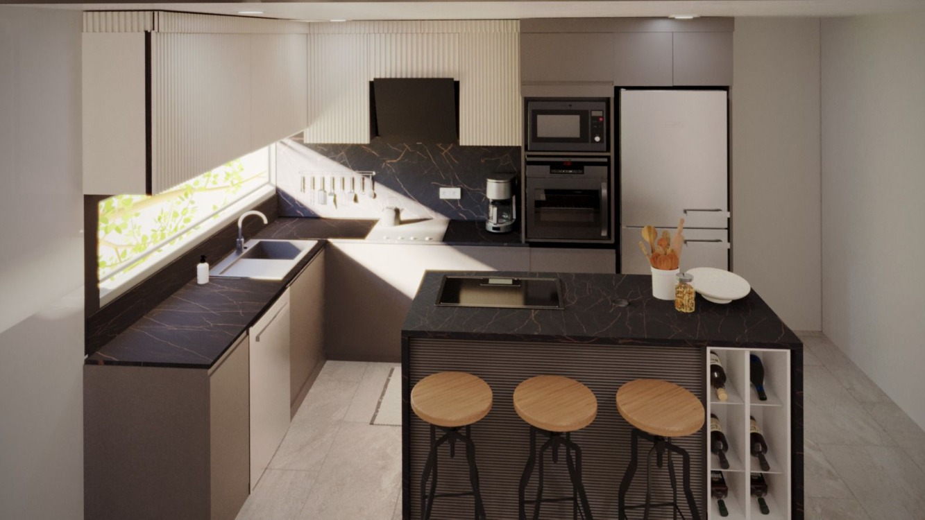 3D İç Mekân Tasarım Hizmeti – Profesyonel 3ds Max 2025 Render BASIC PAKET