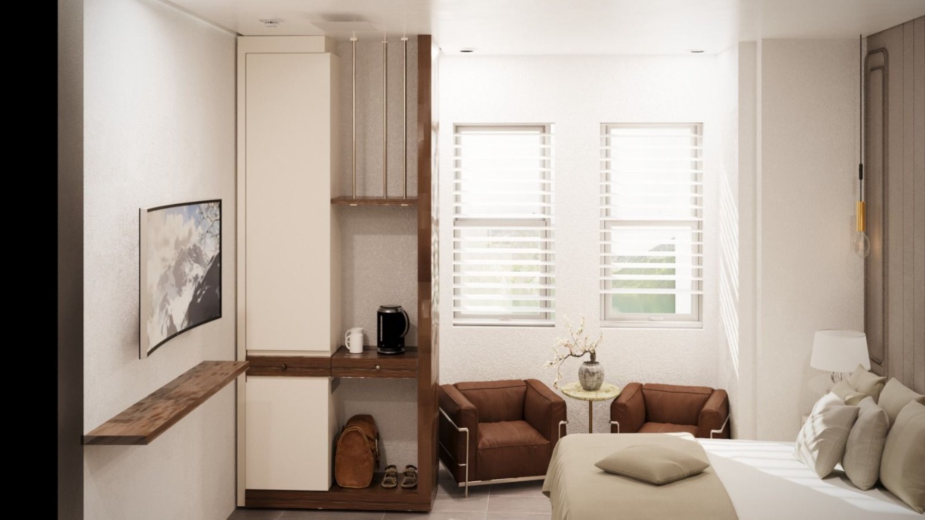 3D İç Mekân Tasarım Hizmeti – Profesyonel 3ds Max 2025 Render BASIC PAKET