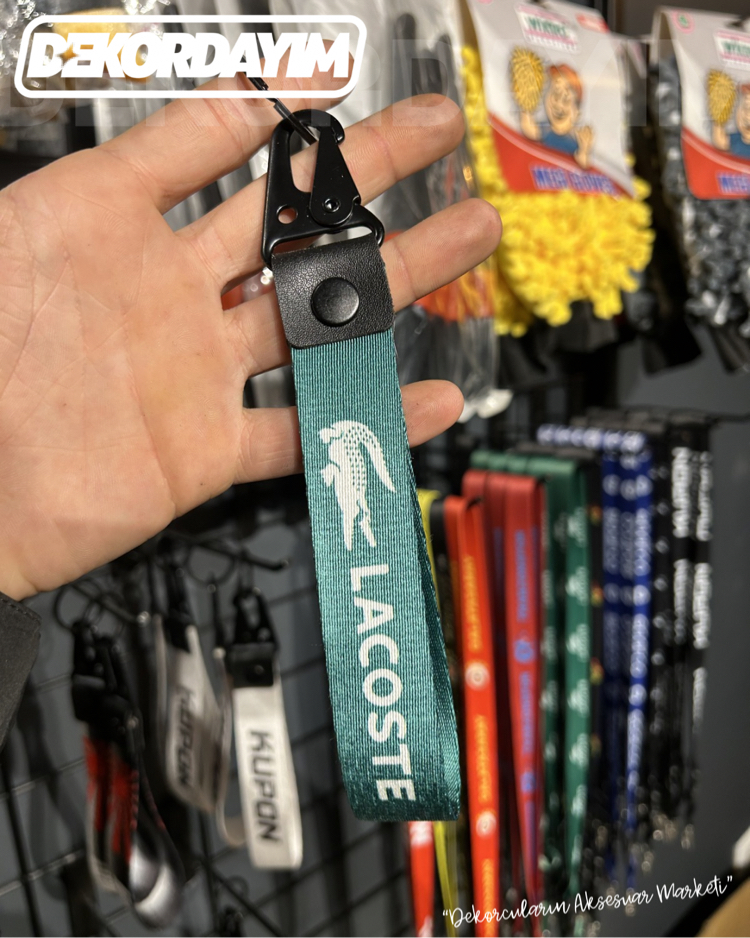 Lacoste İp Anahtarlık