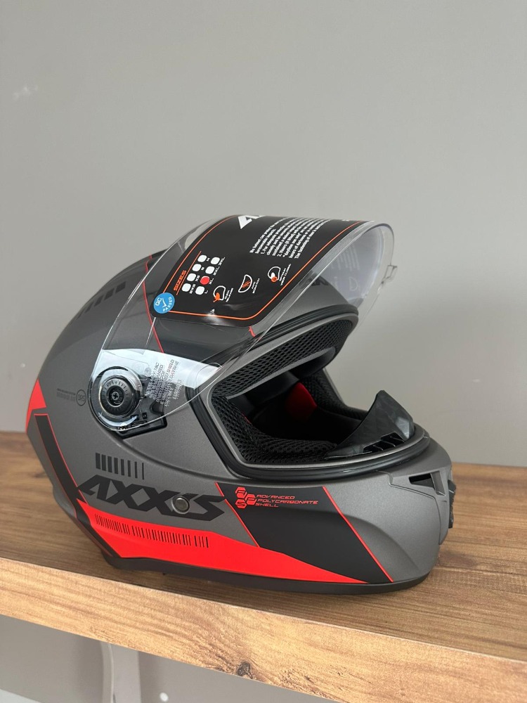 AXXIS DRAKEN S MP4 C5 MAT KIRMIZI