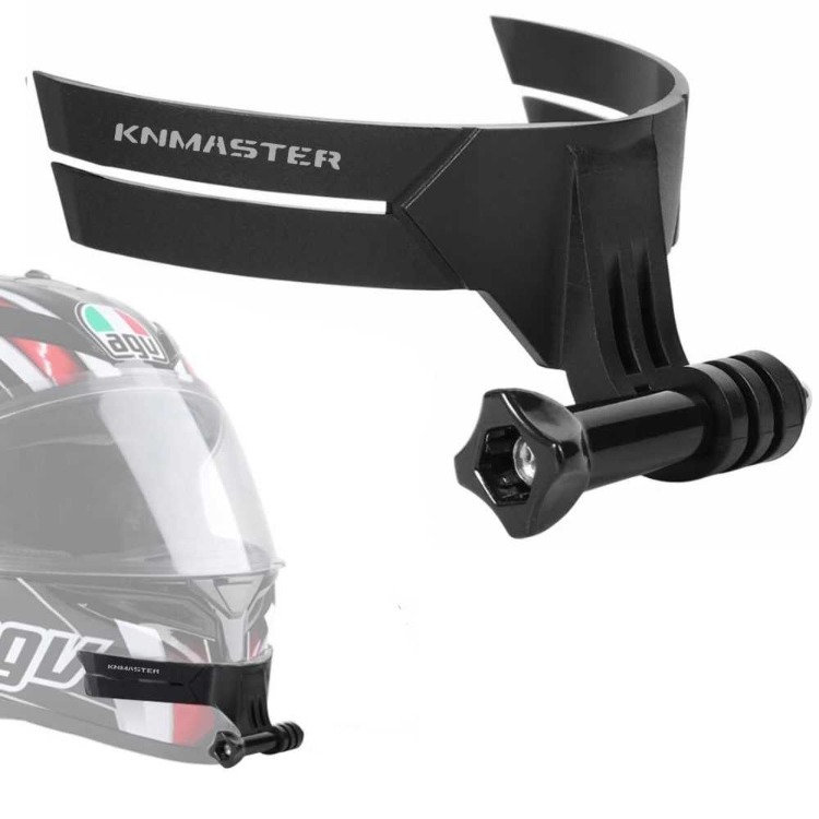 Knmaster HC-20 Motosiklet Kask Çene Yapıştırıcılı Telefon Ve Aksiyon Kamera Tutucu Full Set
