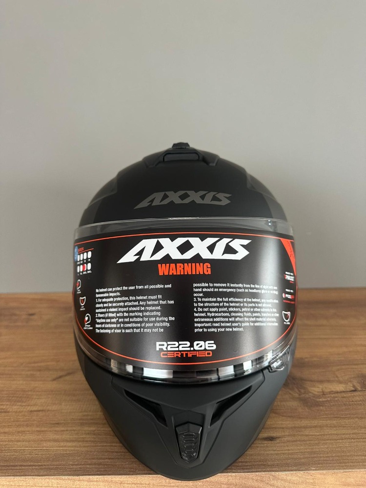 AXXIS Draken S Premier B1 – Mat Siyah