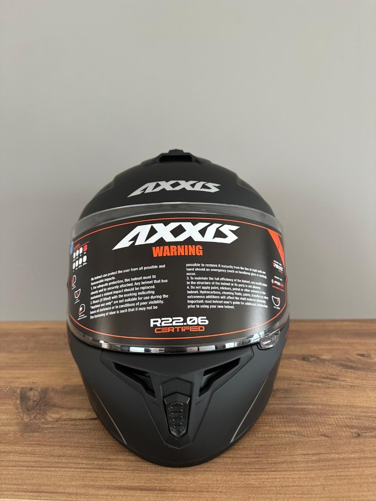 ️ Axxis Draken S Solid Mat Black Kask