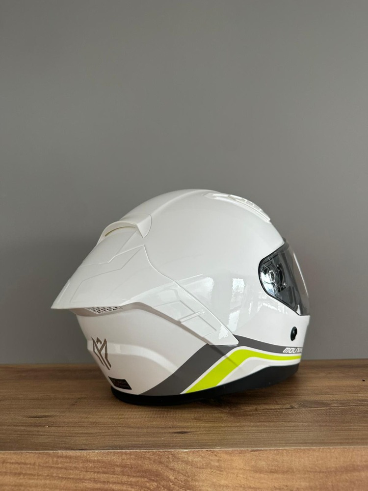 MOLIXING İÇİNDEN VİZÖRLÜ KASK BEYAZ