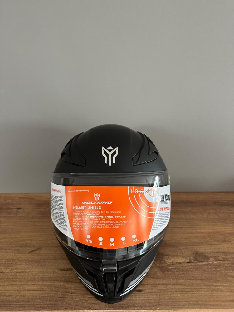 MOLIXING İÇİNDEN VİZÖRLÜ KASK MAT SİYAH