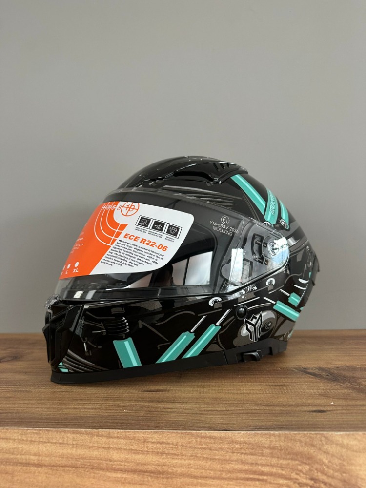 MOLIXING İÇİNDEN VİZÖRLÜ KASK MAVİ 