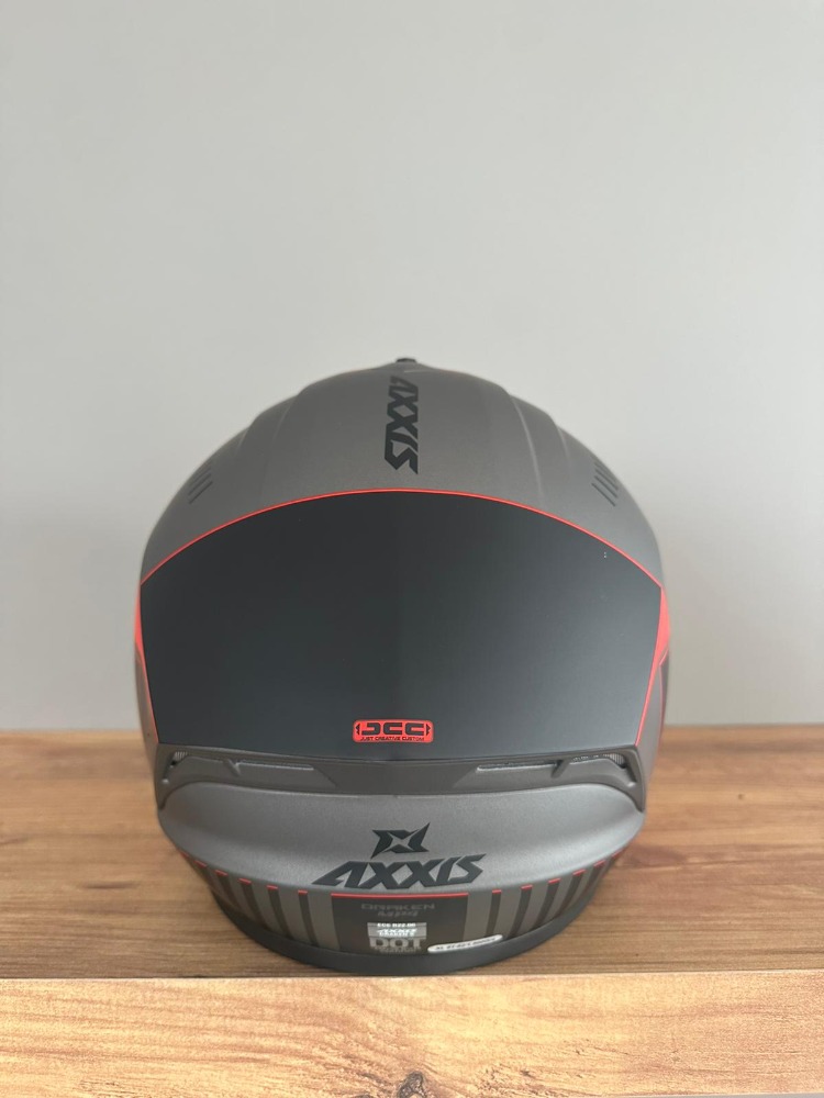 AXXIS DRAKEN S MP4 C5 MAT KIRMIZI