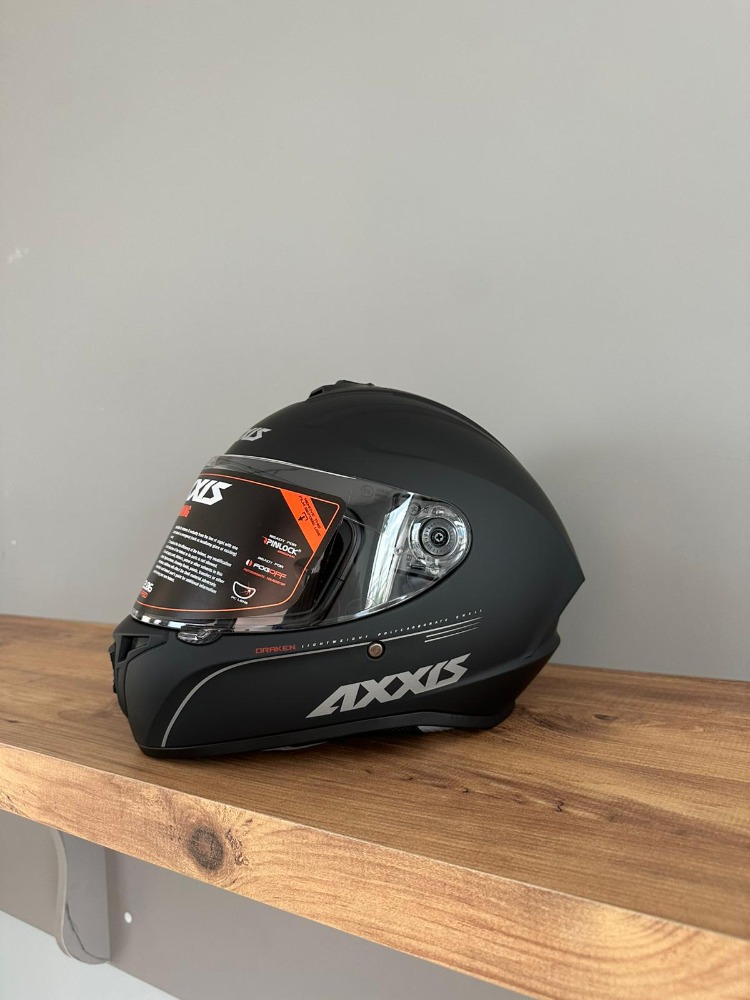 ️ Axxis Draken S Solid Mat Black Kask