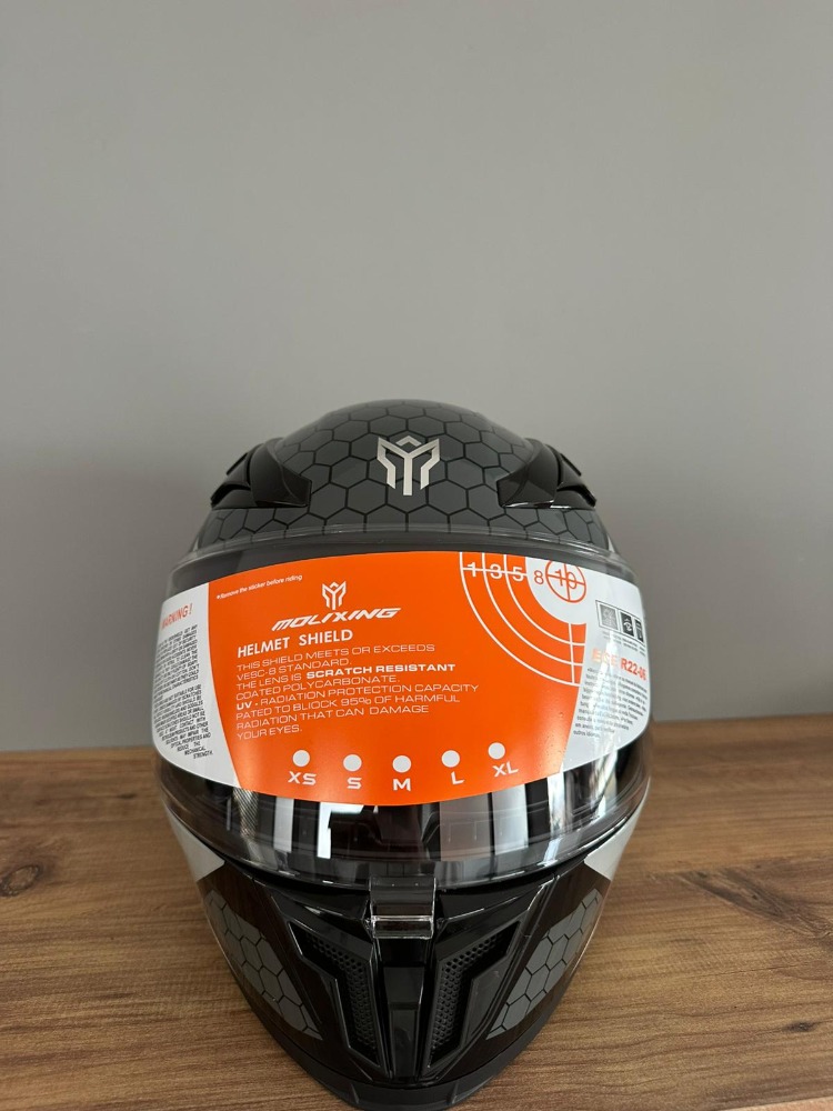 MOLIXING İÇİNDEN VİZÖRLÜ KASK SİYAH-YEŞİL