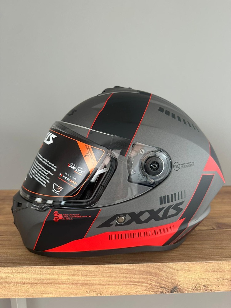AXXIS DRAKEN S MP4 C5 MAT KIRMIZI