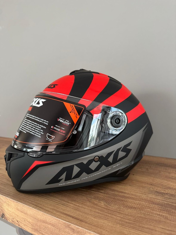 ️ Axxis Draken S Premier B5 Mat Kırmızı