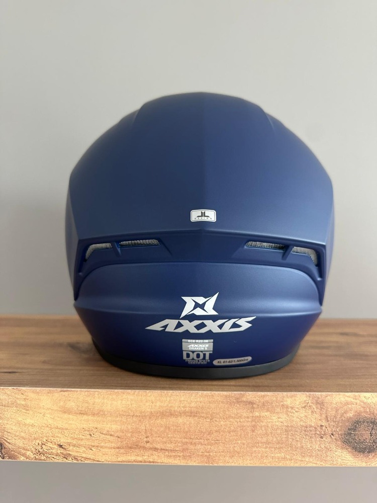 ️ Axxis Draken S Solid Mat Mavi Kask
