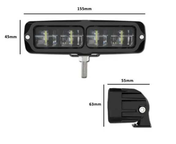 Knmaster Glasser 30W Motosiklet/ Off Road Sis Farı