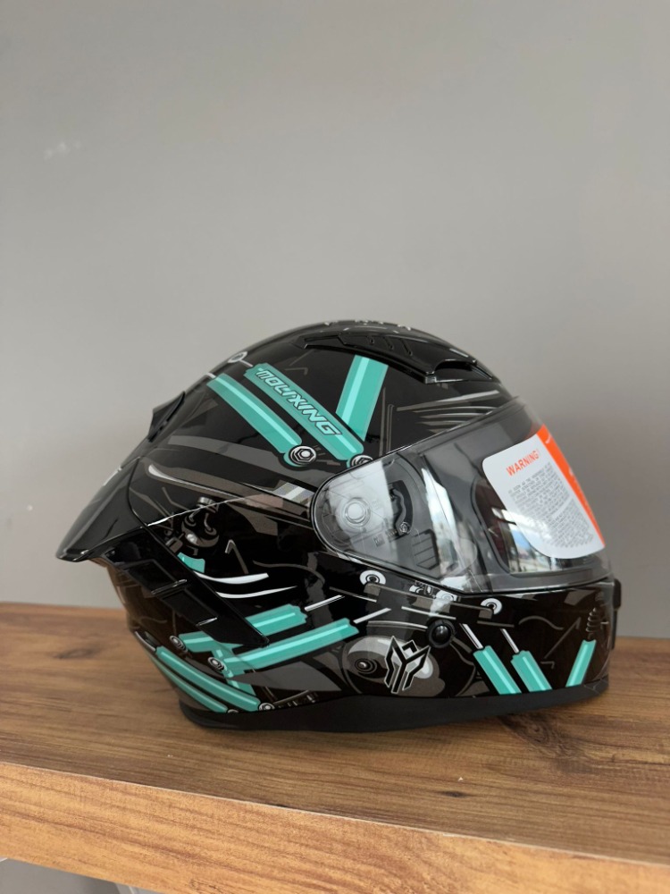 MOLIXING İÇİNDEN VİZÖRLÜ KASK MAVİ 