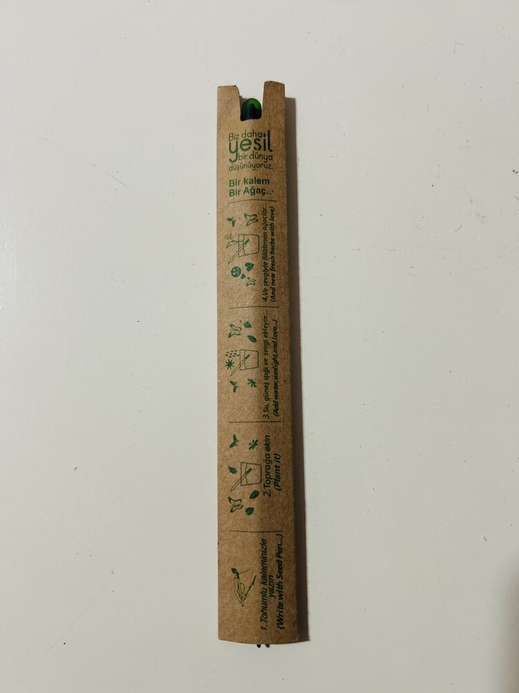 Yeşeren Tohumlu Kalem
