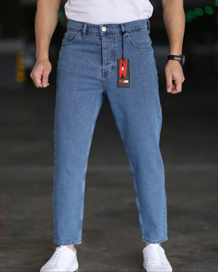 Mavi boyfrend kot pantolon