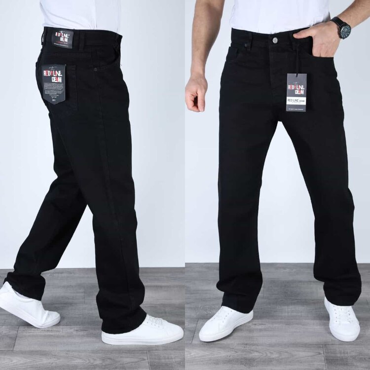 Siyah baggy kot pantolon 