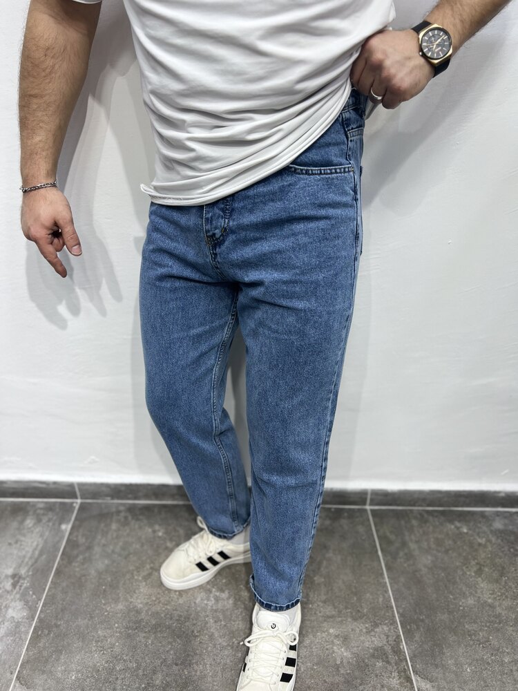 Kar yıkama yüksel bel boyfrend kot pantolon