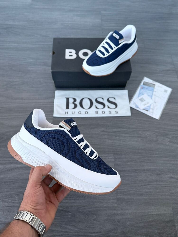 BOSS LACİVERT BEYAZ