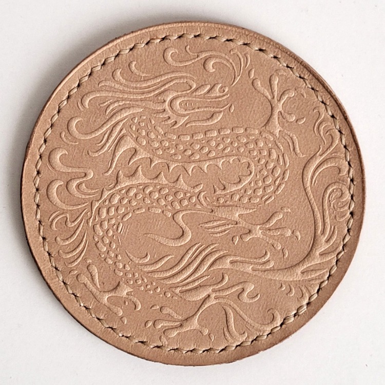 Dragon Deri Bardak Altlığı