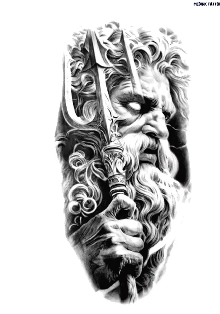 Zeus desen geçici dövme
