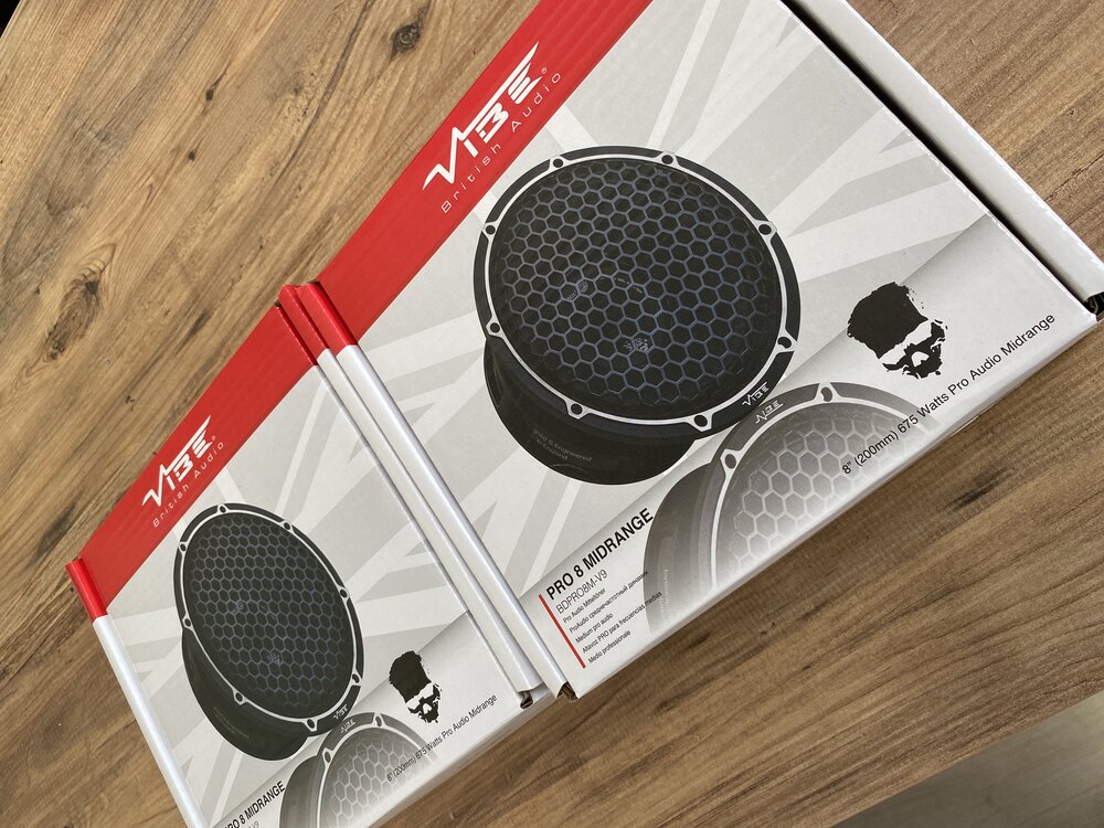 Vibe 20 cm YENİ SERİ 225 rms black death