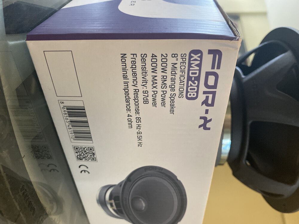 Forx 208 200 rms 20 cm 