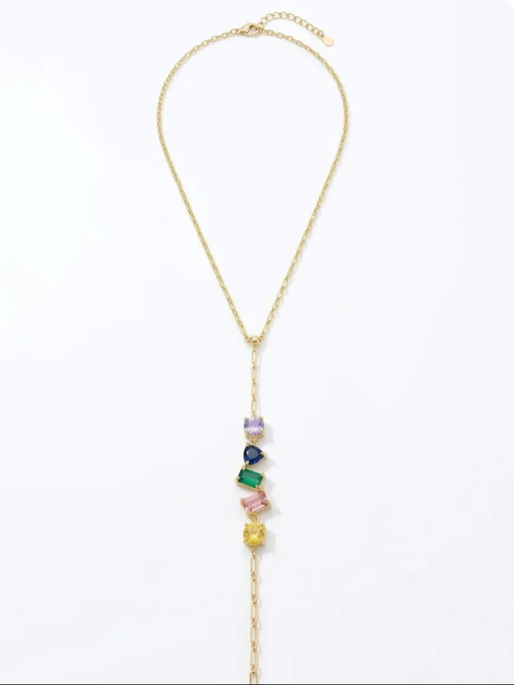 Rainbow Gold Necklace