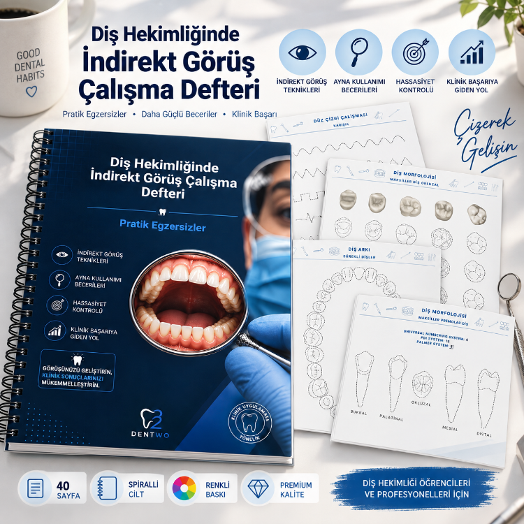 İndirekt Görüş Çalışma Defteri (Rodyum Ayna Hediyeli)