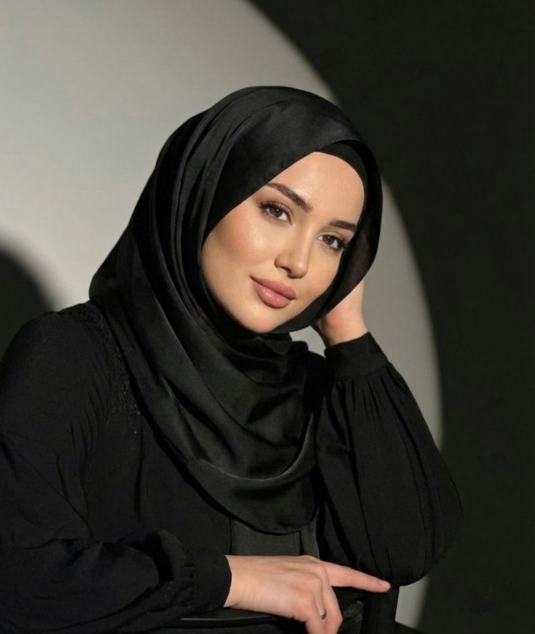 siyah janjan şal