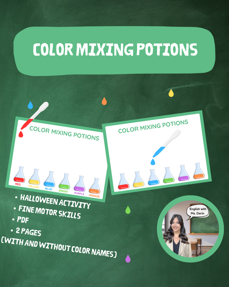 COLOR MIXING POTIONS