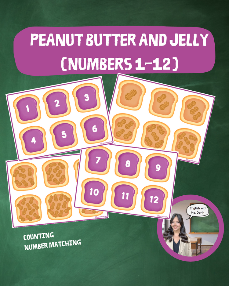 Peanut Butter and Jelly Counting (1-12)