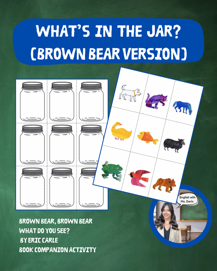 What's in the jar? (Brown Bear Version)