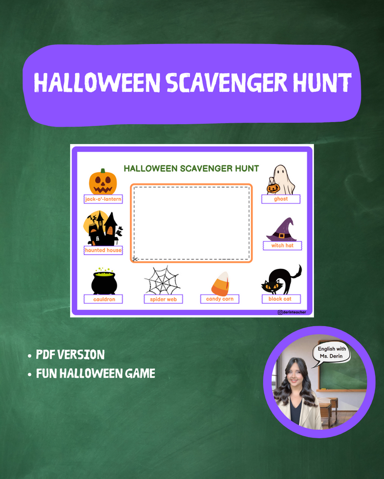 HALLOWEEN SCAVENGER HUNT